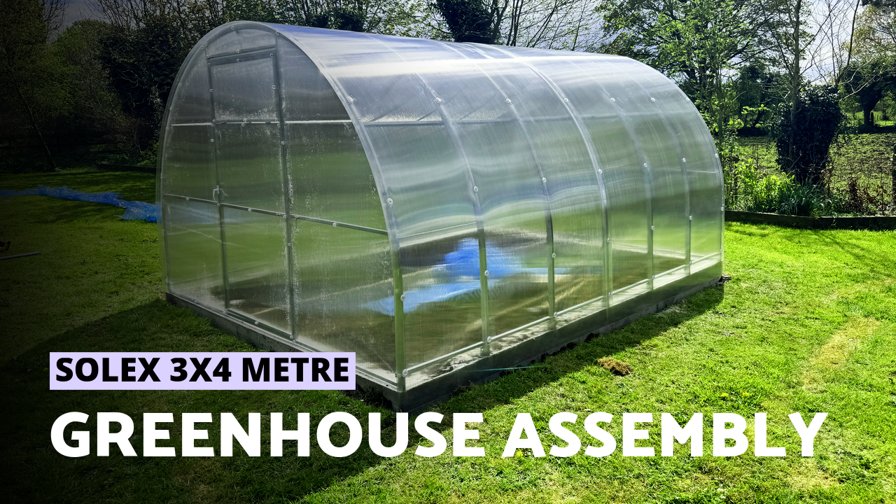 Polycarbonate Greenhouse Solex 3x4 m | How to Assemble