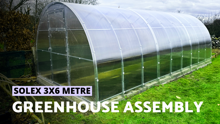 Polycarbonate Greenhouse Solex 3x6 m | How to Assemble | Intro + Time Lapse