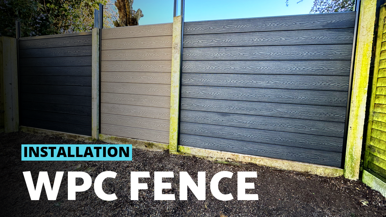 Wood Plastic Composite Fence | How to Install