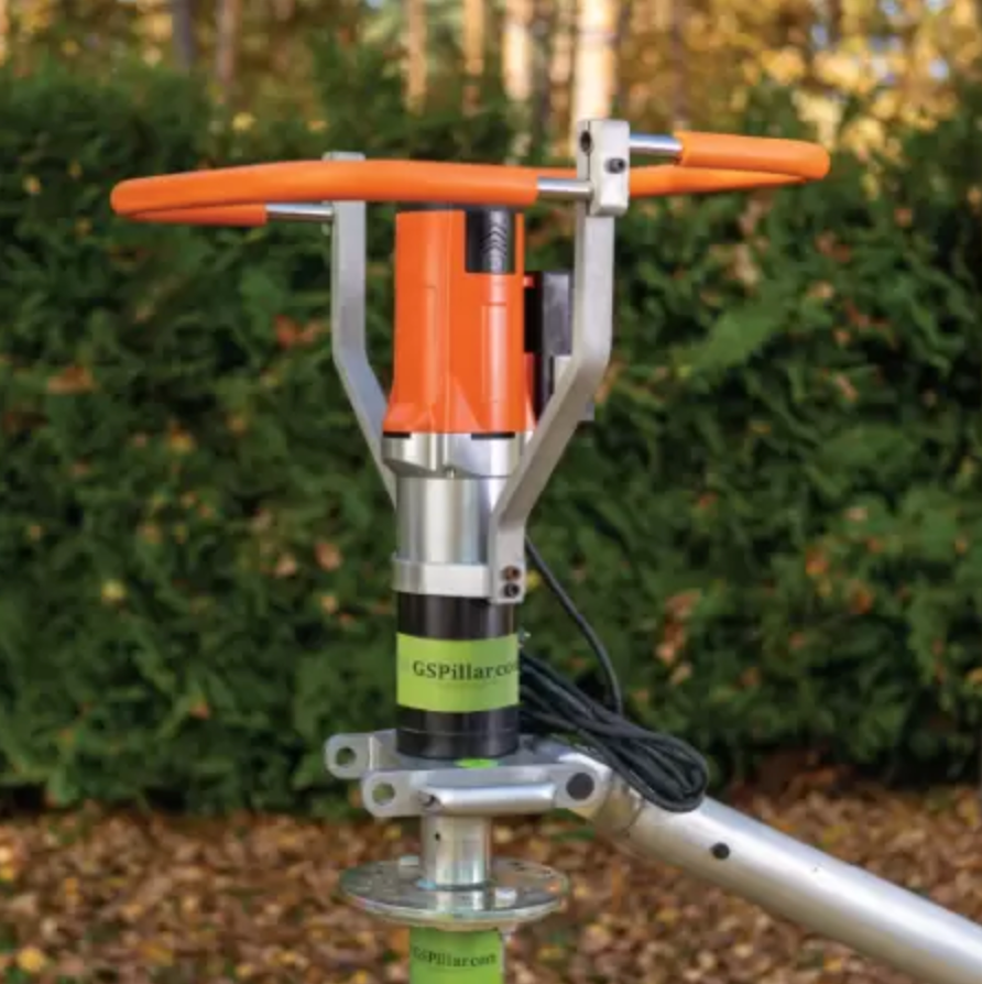 Ground outlet screw driver