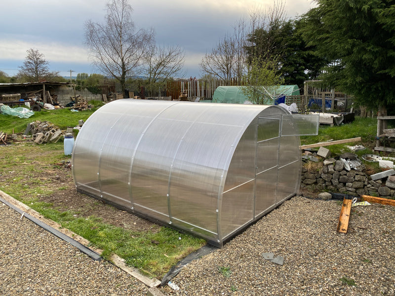 🔥 Lovely Polycarbonate Greenhouse Finished in Nenagh, Co. Tipperary.