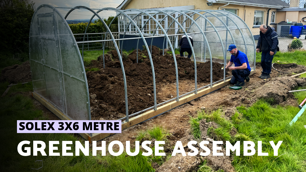 Polycarbonate Greenhouse Solex 3x6 m | How to Assemble