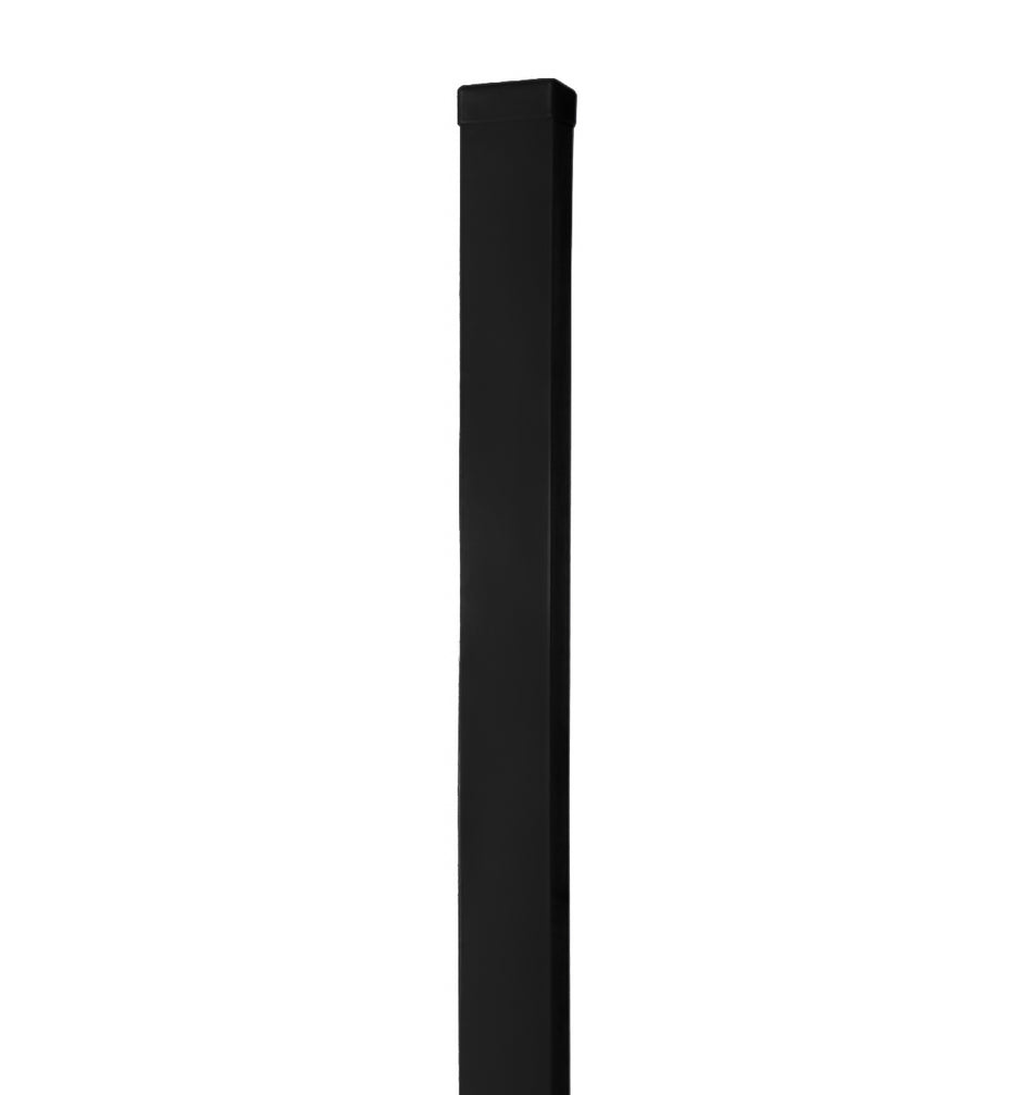 BUY Post For Mesh Panels, 1500x40x60 mm, Black, ZN+RAL9005 | GREEN FINGER IRELAND