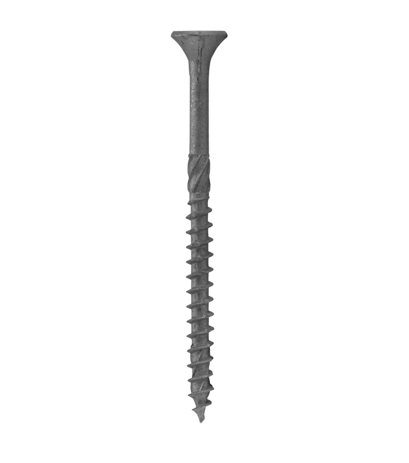 BUY 5x60 mm, Outdoor Wood Screws, Box of 200 pcs, Double Countersunk TX, C2 | GREEN FINGER IRELAND