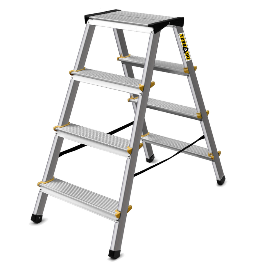 BUY Aluminum Ladder, 4 step, Folded | GREEN FINGER IRELAND