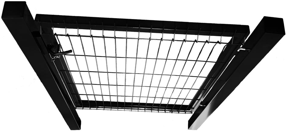 BUY Single Entry Doors, 1230 mm(4 ft), Black, ZN+RAL9005 | GREEN FINGER IRELAND