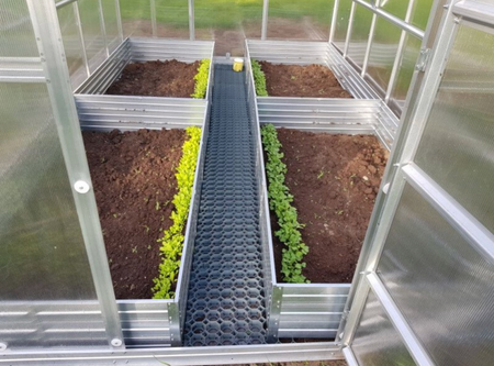 BUY Raised Bed, 1500x750x300 mm, Galvanized | GREEN FINGER IRELAND | For Sale