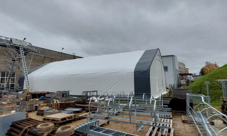 BUY Storage Tent 15.25 x 61 m, 930 m2 | GREEN FINGER IRELAND