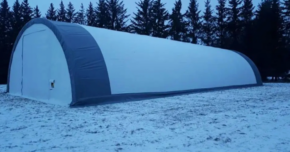 BUY Storage Tent 6.1 x 18.3 m, 112 m2 | GREEN FINGER IRELAND
