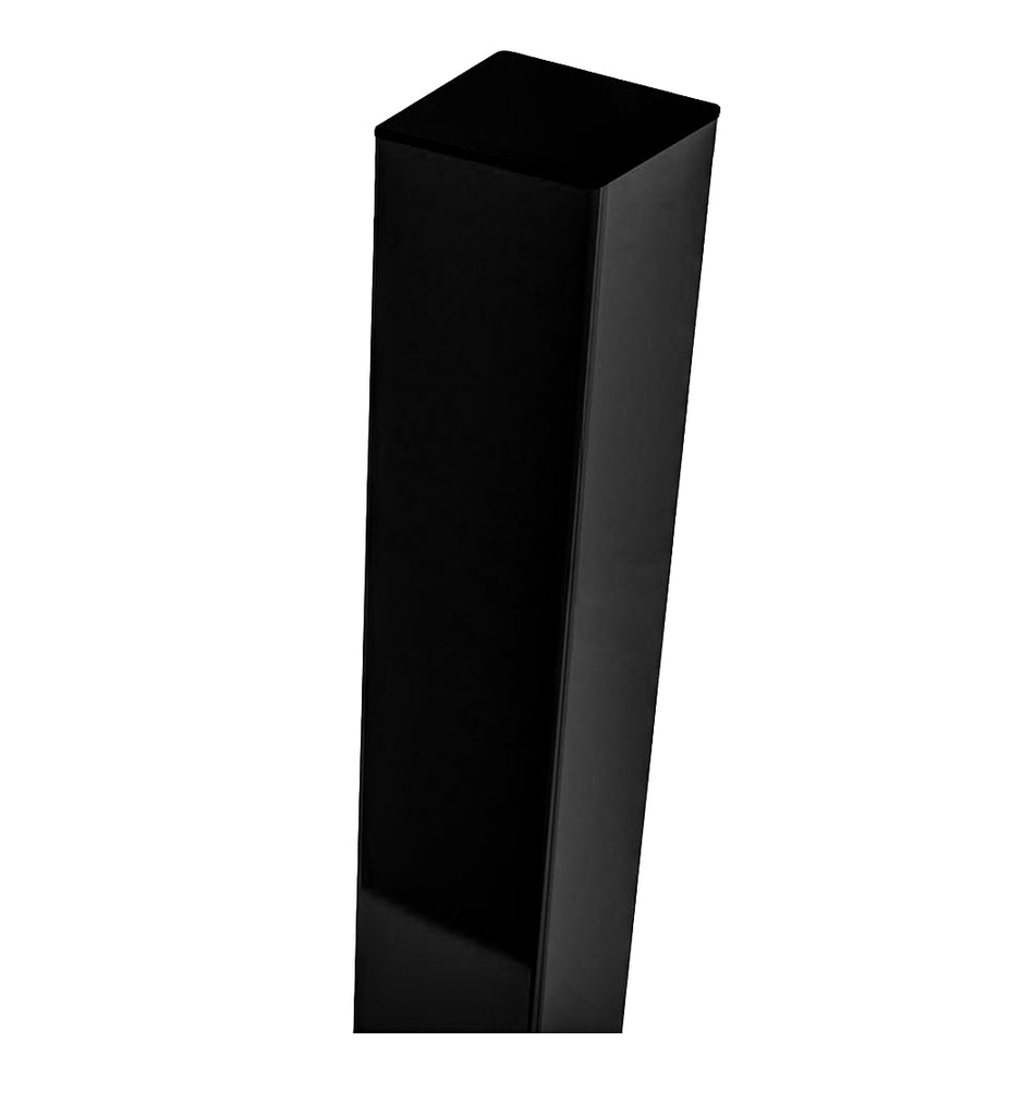 BUY Post For Mesh Panels, 2600x60x60 mm, Black, ZN+RAL9005 | GREEN FINGER IRELAND