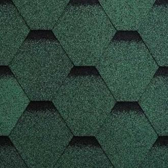 BUY Hexagonal Bitumen Roof Shingle Sonata, Pack 3 m2, Weight 9.2 kg/m2 | GREEN FINGER IRELAND | For Sale