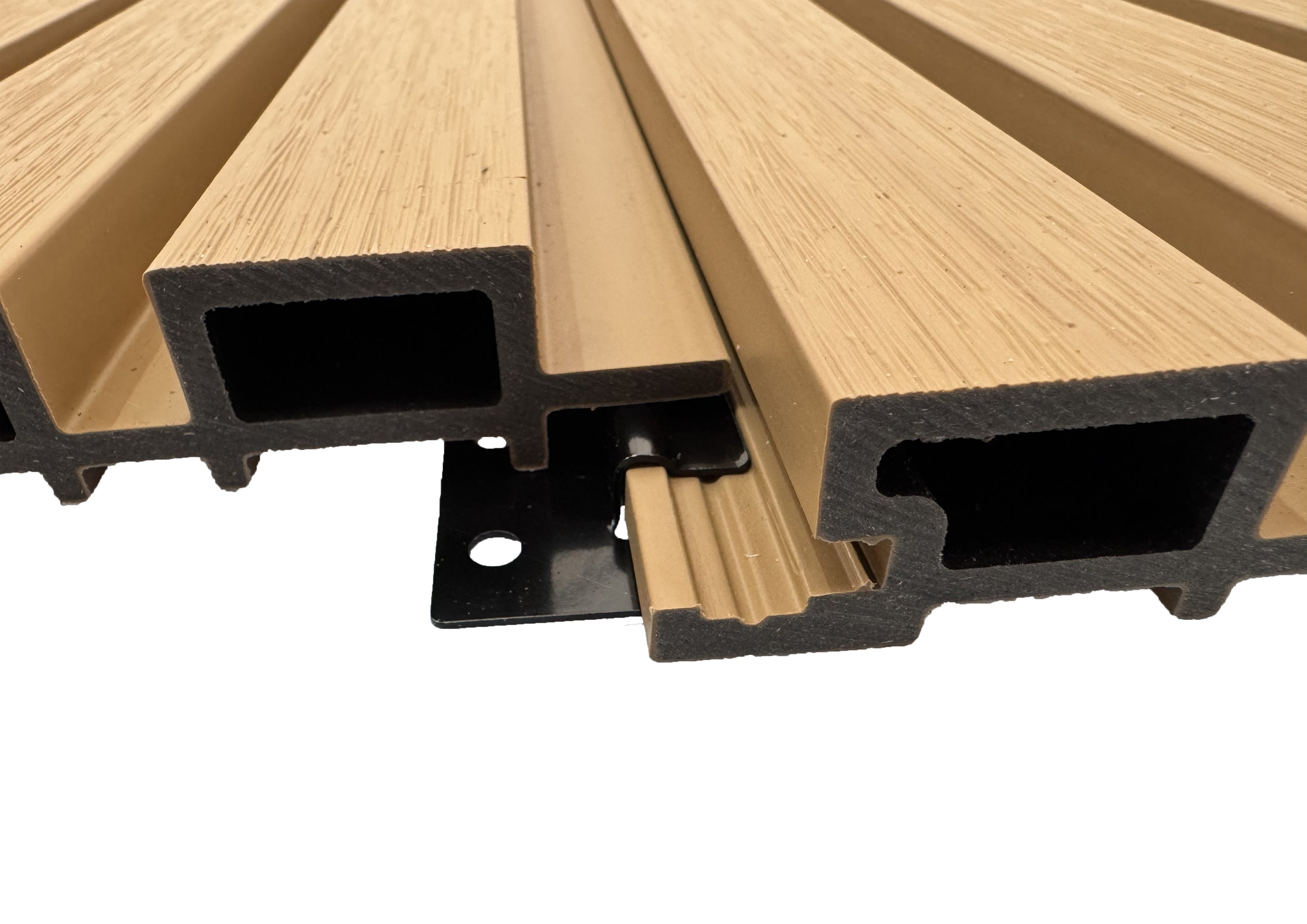 BUY Stainless Steel Clips for 219x26 mm Composite Cladding, Set of 100 pcs, Black | GREEN FINGER IRELAND