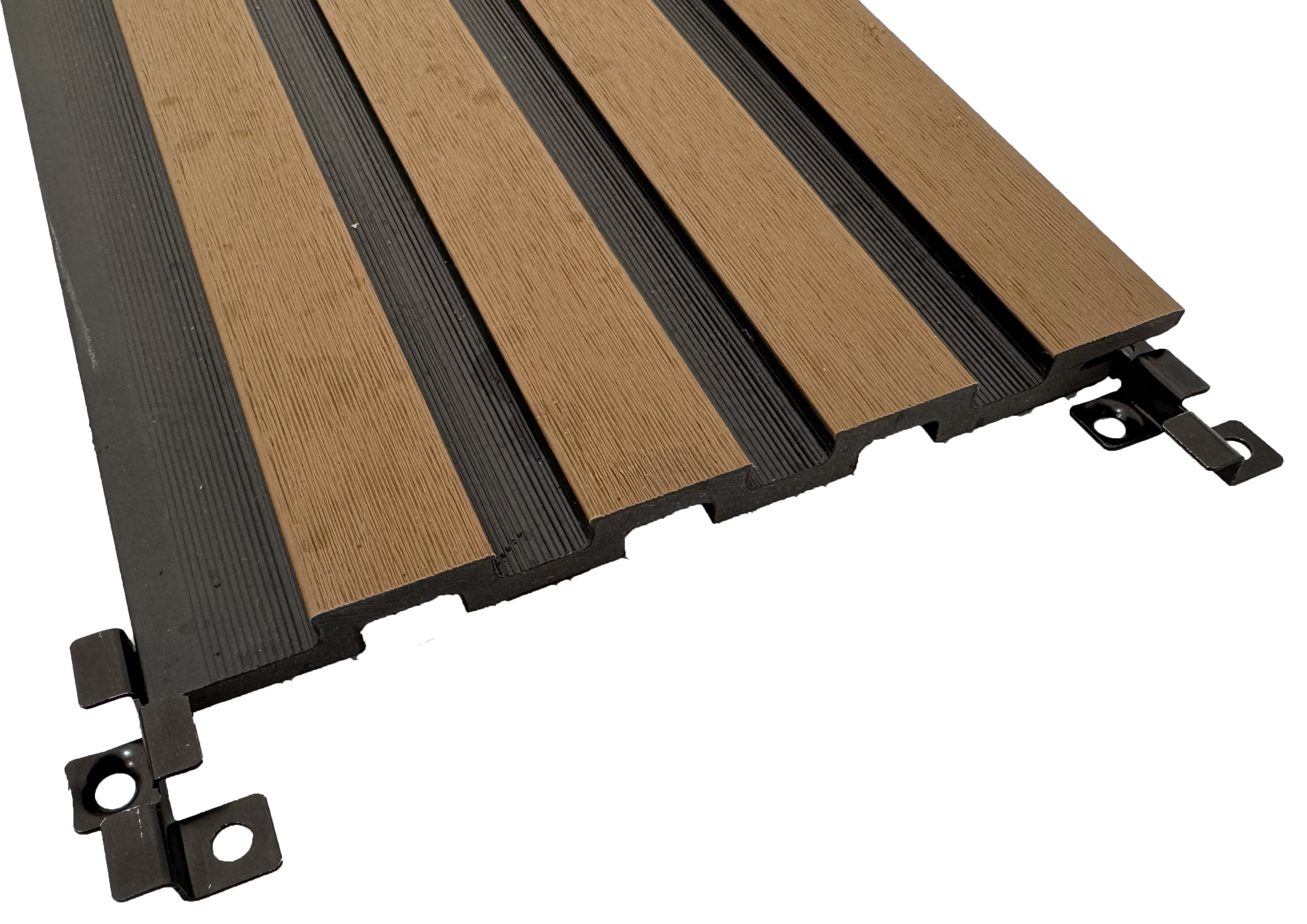 BUY Stainless Steel Clips for 176x13 mm Composite Cladding, Set of 100 pcs, Black | GREEN FINGER IRELAND