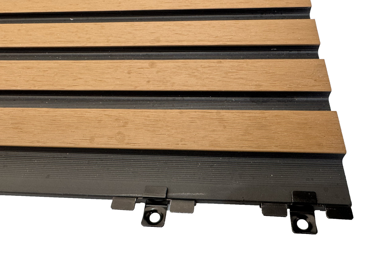 BUY Stainless Steel Clips for 176x13 mm Composite Cladding, Set of 100 pcs, Black | GREEN FINGER IRELAND