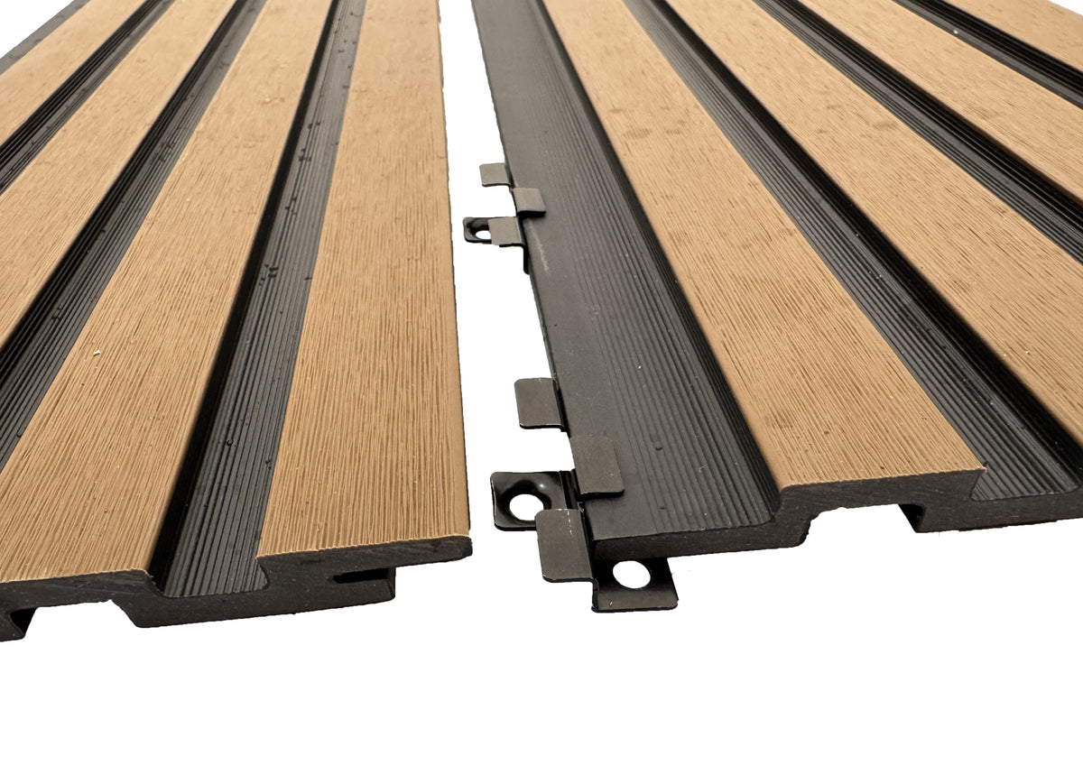 BUY Stainless Steel Clips for 176x13 mm Composite Cladding, Set of 100 pcs, Black | GREEN FINGER IRELAND