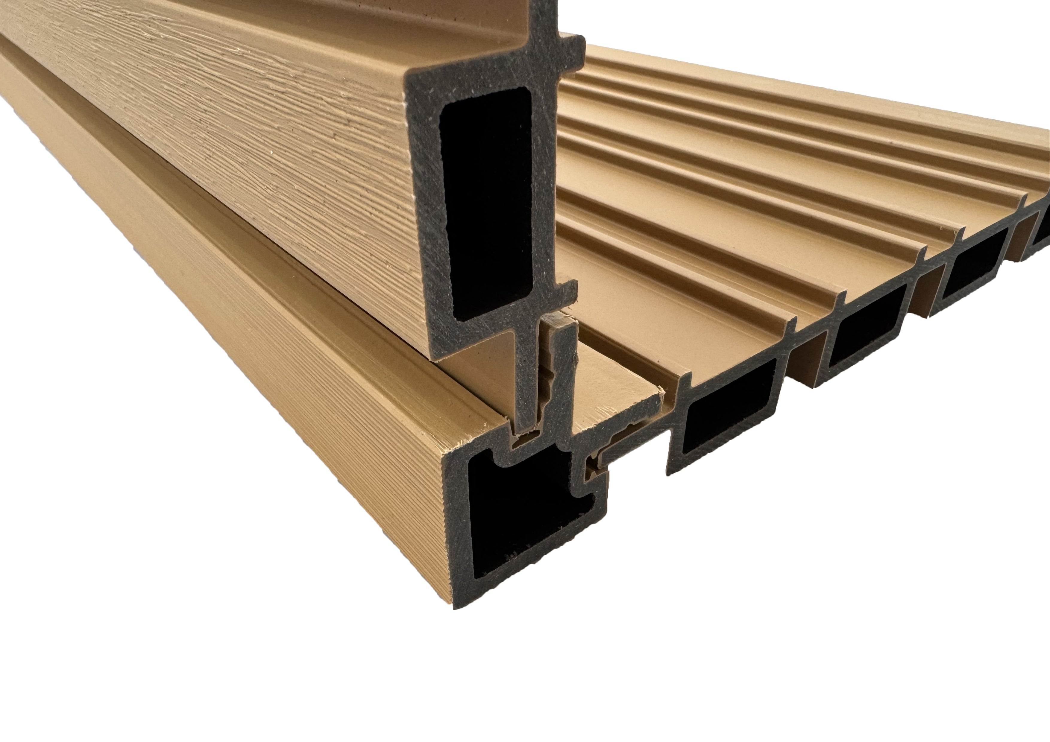 BUY External Corner for 219x26 mm Composite Cladding, 49x49 mm, 3000 mm, Beige | GREEN FINGER IRELAND