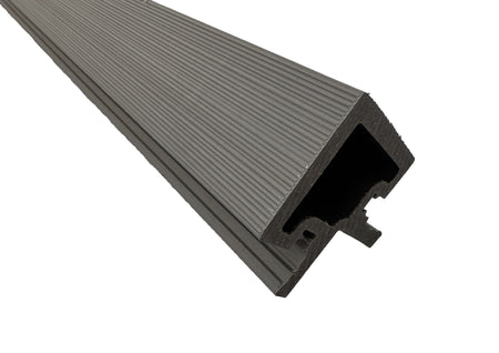 BUY External Corner for 219x26 mm Composite Cladding, 49x49 mm, 3000 mm, Light Grey | GREEN FINGER IRELAND