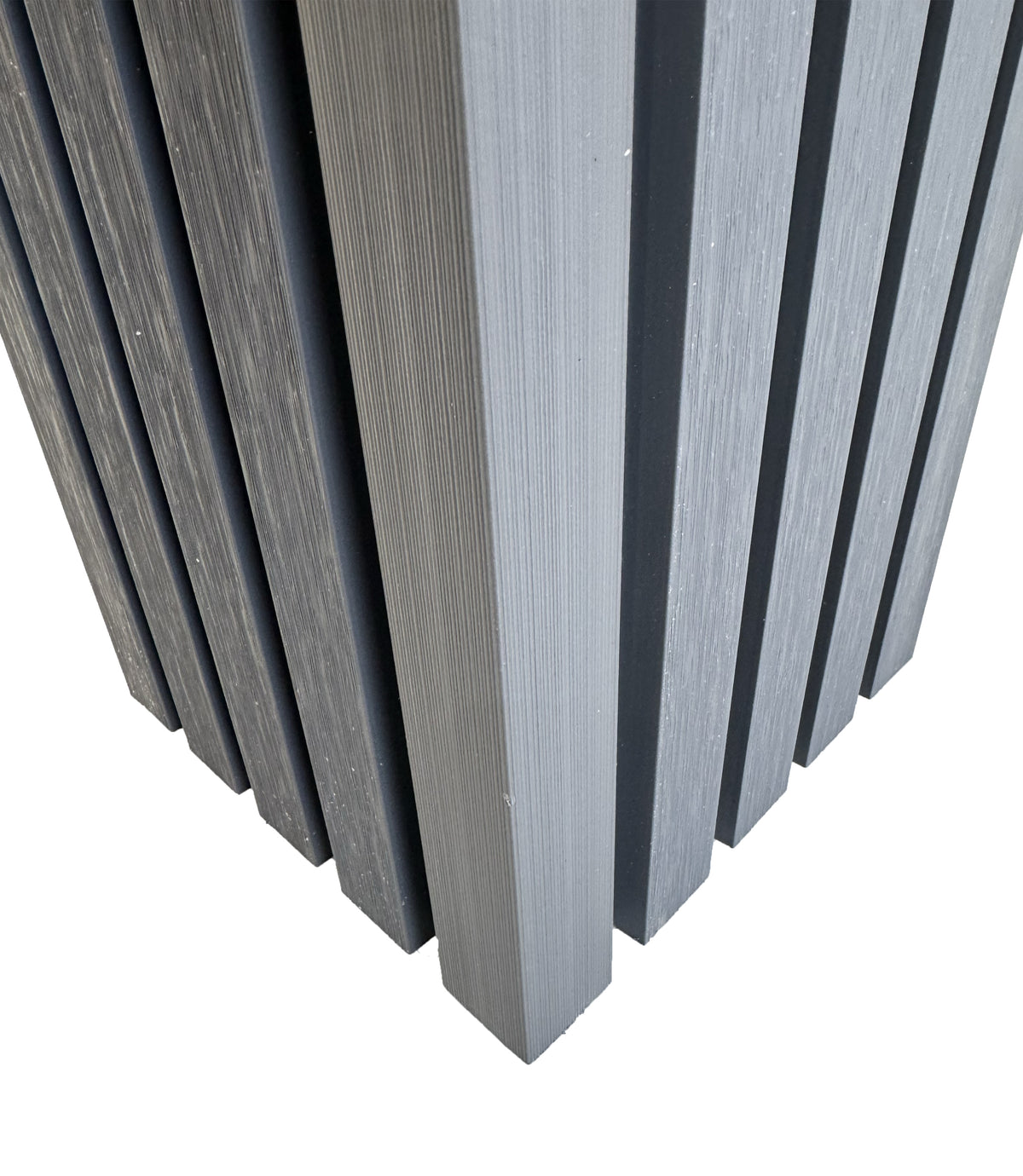 BUY External Corner for 219x26 mm Composite Cladding, 49x49 mm, 3000 mm, Light Grey | GREEN FINGER IRELAND