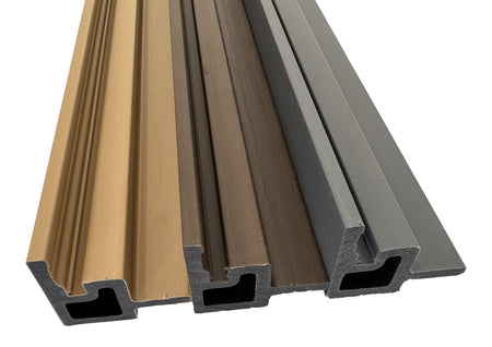 BUY Internal Corner for 219x26 mm Composite Cladding, 46x39 mm, 3000 mm, Beige | GREEN FINGER IRELAND