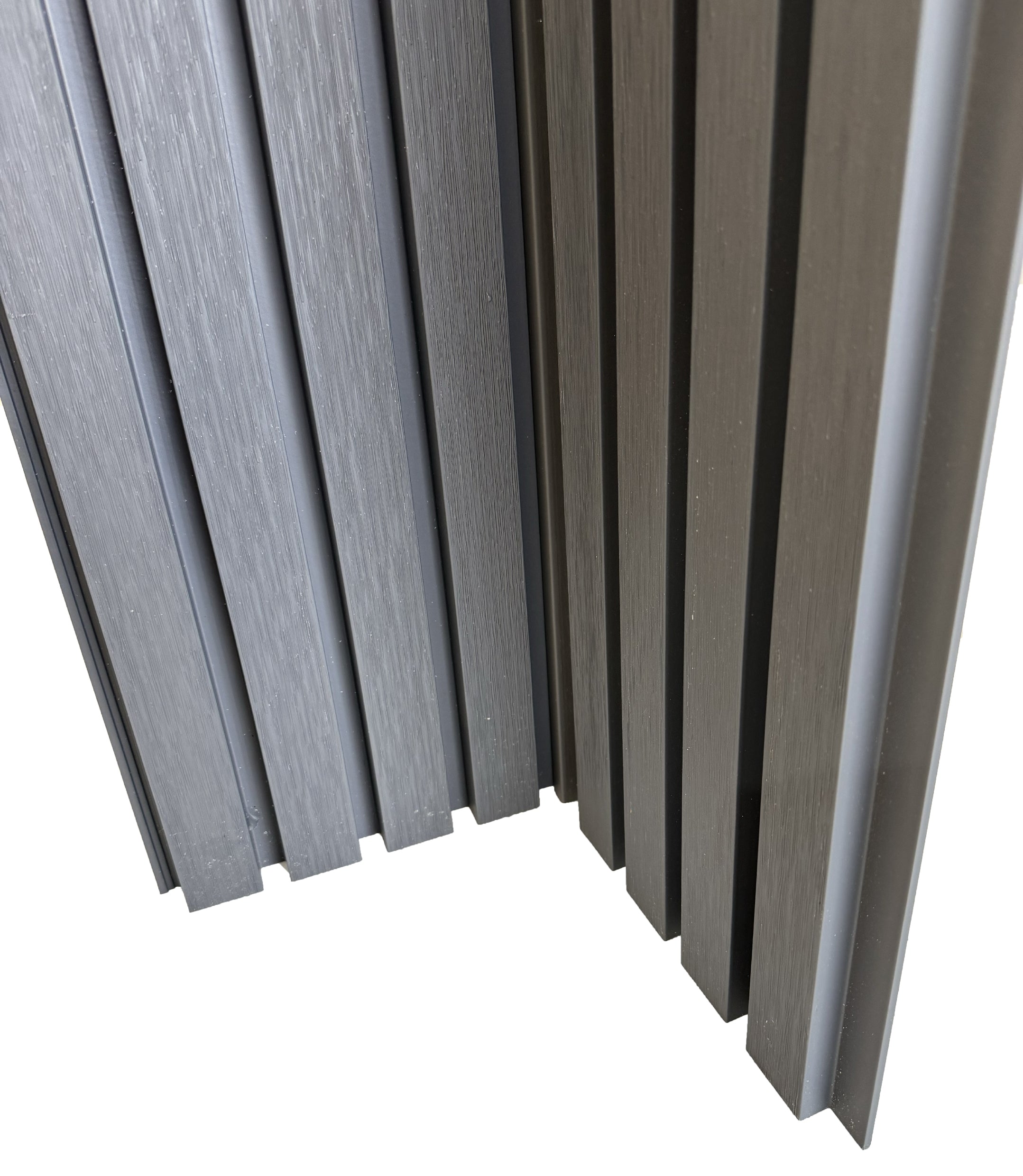 BUY Internal Corner for 219x26 mm Composite Cladding, 46x39 mm, 3000 mm, Light Grey | GREEN FINGER IRELAND