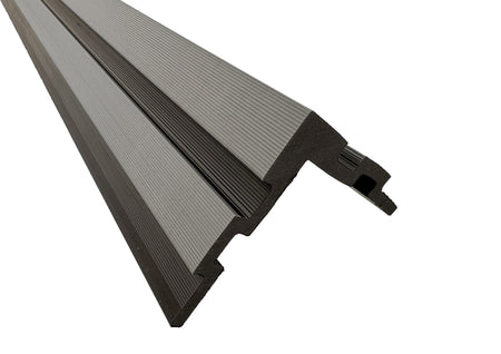 BUY External Corner for 176x13 mm Composite Cladding, 93.5x93.5 mm, 3000 mm, Light Grey | GREEN FINGER IRELAND