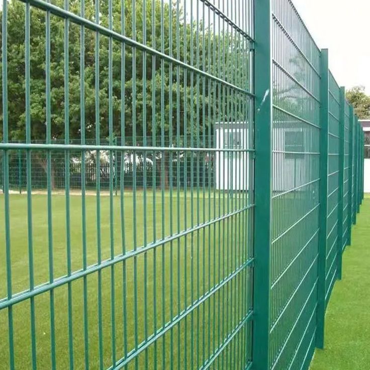 BUY 656-Security Mesh Panel For Fencing, 1230x2500 mm(4 ft), Powder Coated, ZN+RAL6005 | GREEN FINGER IRELAND