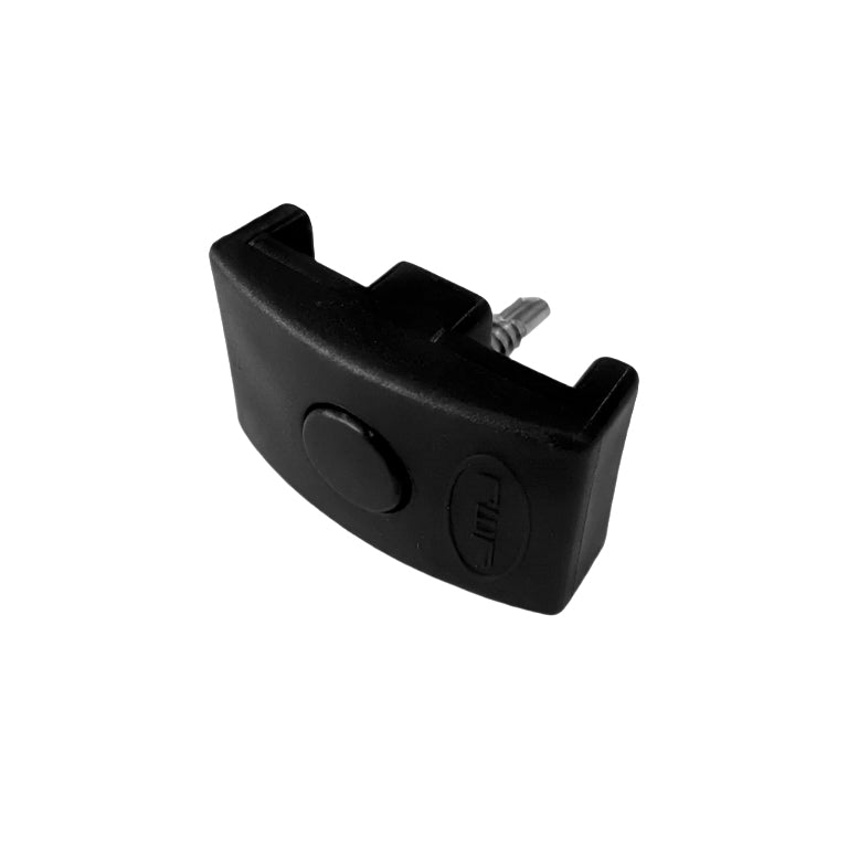 BUY Self Drilling Clip For Mesh Panel Post, Black, ZN+RAL9005 | GREEN FINGER IRELAND
