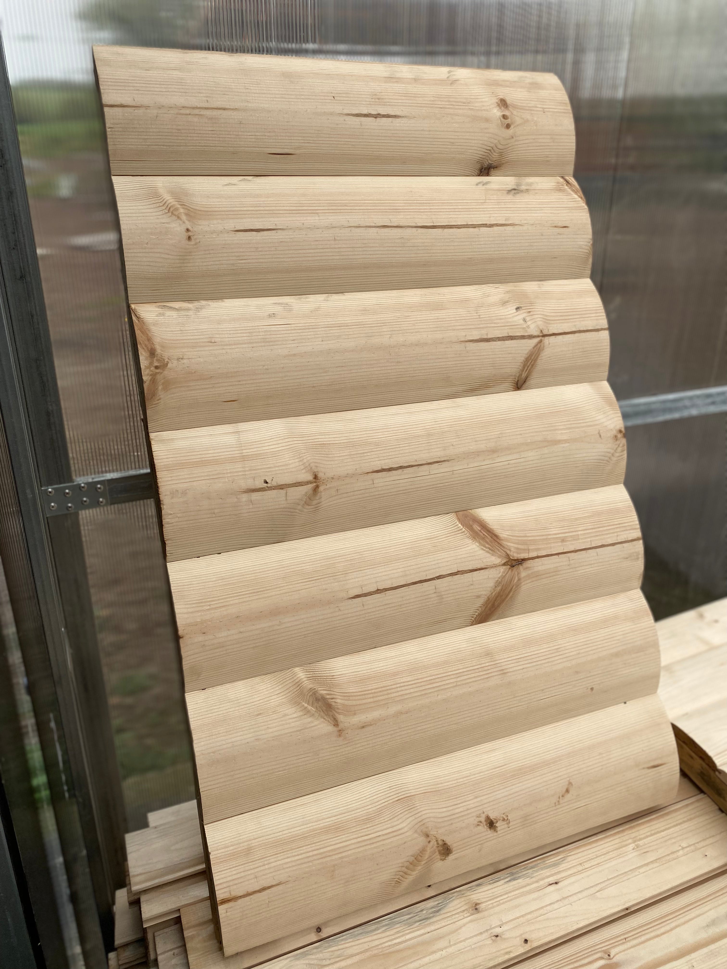 Loglap Sizes BUY 145x35 mm, 5.1 m, Loglap Board, Treated T&G | GREEN FINGER IRELAND ...
