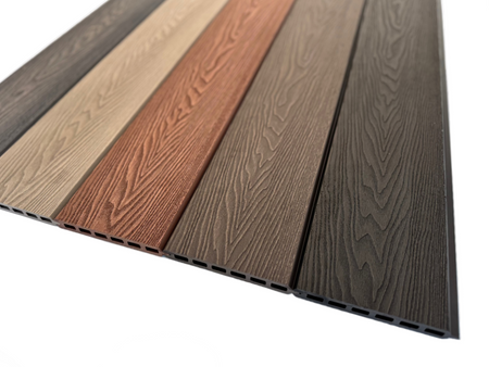 BUY Composite Fence Board, Wood Grain, Chocolate, 162x20 mm | GREEN FINGER IRELAND