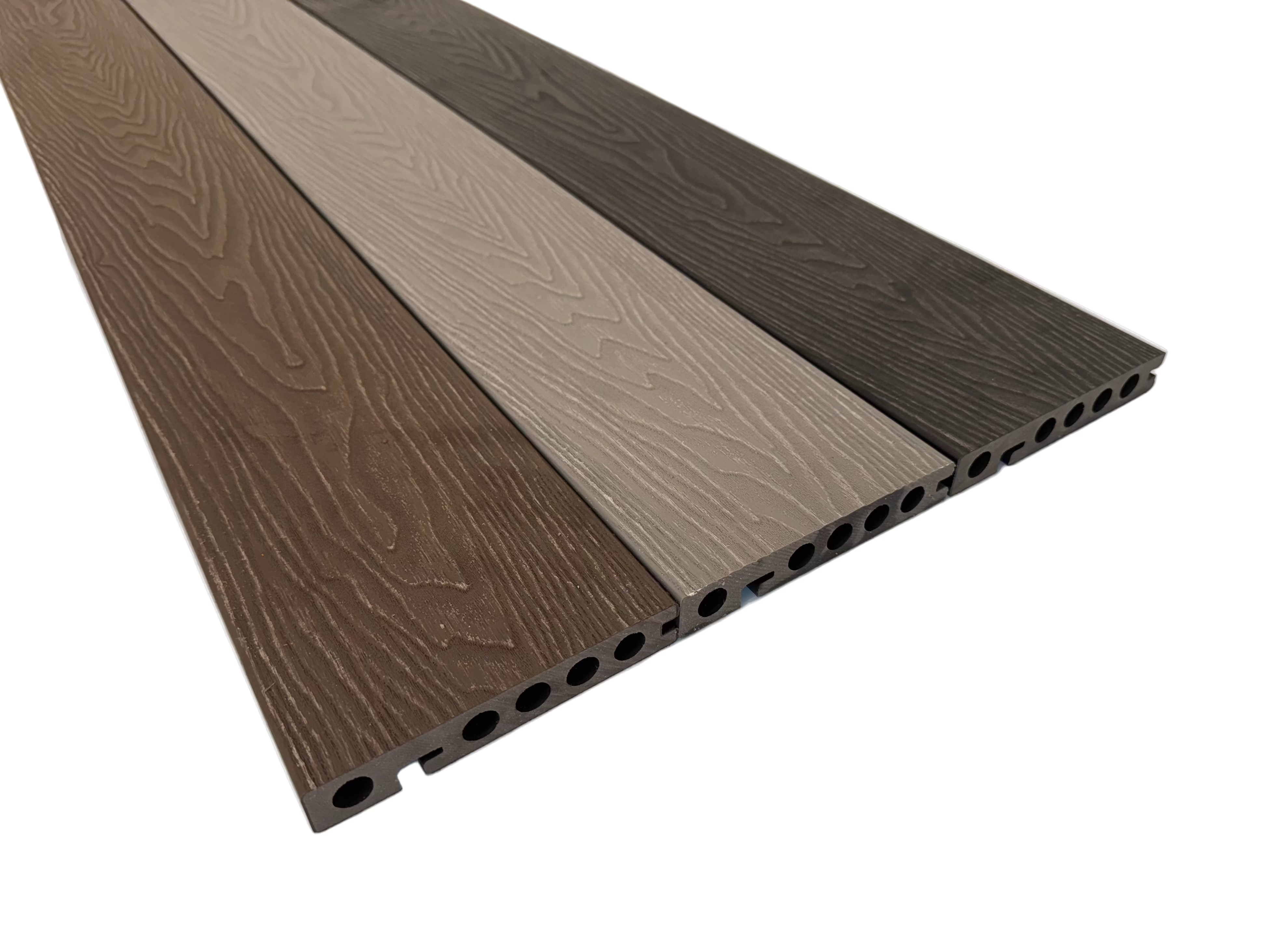 BUY Composite Edge/Step Board, Wood Grain, One Sided, Black, 142x23 mm, 4.3 m (5.6x1 inch, 14.1 ft) | GREEN FINGER IRELAND