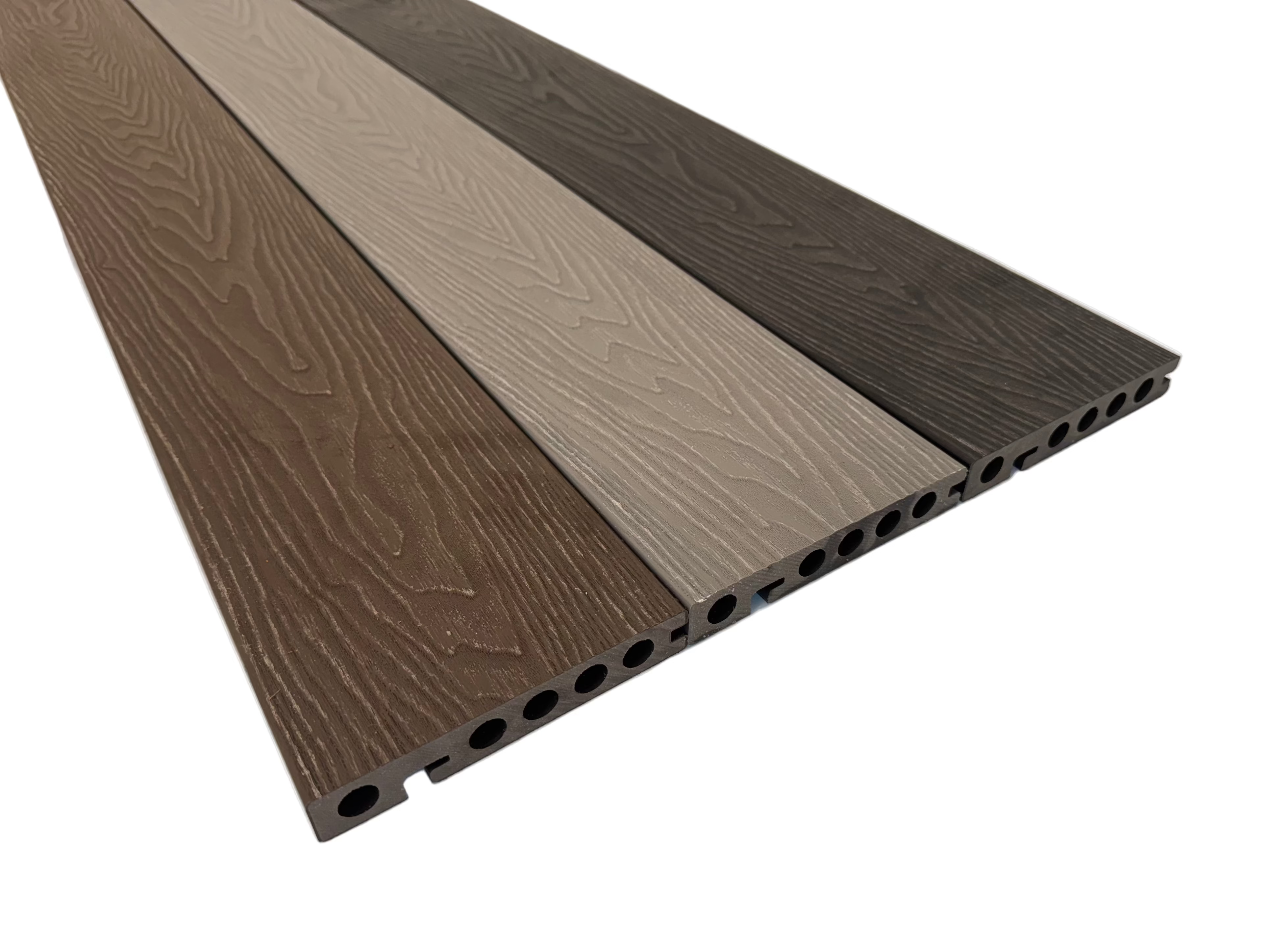 BUY Composite Edge/Step Board, Wood Grain, One Sided, Walnut, 142x23 mm, 4.3 m (5.6x1 inch, 14.1 ft) | GREEN FINGER IRELAND