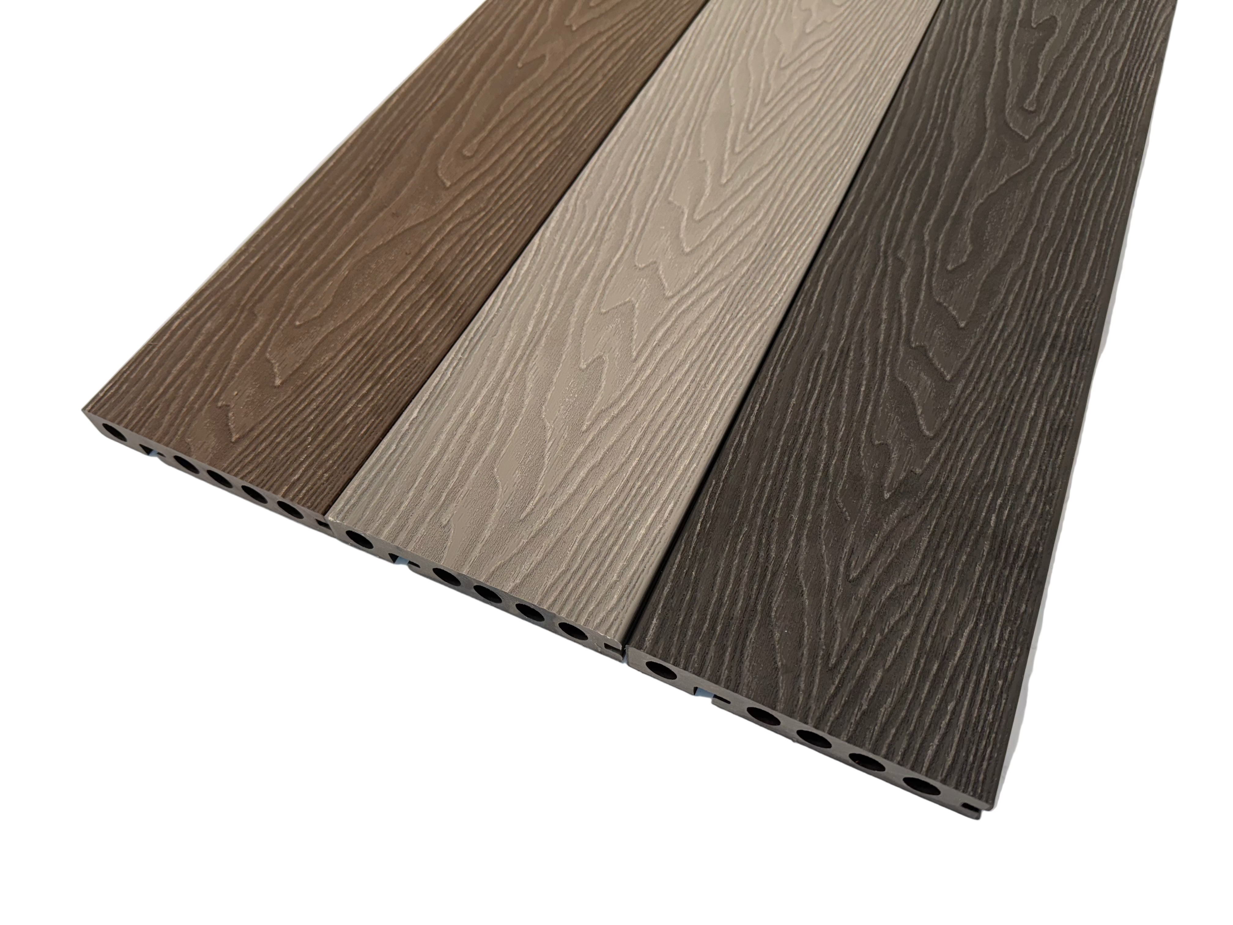 BUY Composite Edge/Step Board, Wood Grain, One Sided, Black, 142x23 mm, 4.3 m (5.6x1 inch, 14.1 ft) | GREEN FINGER IRELAND