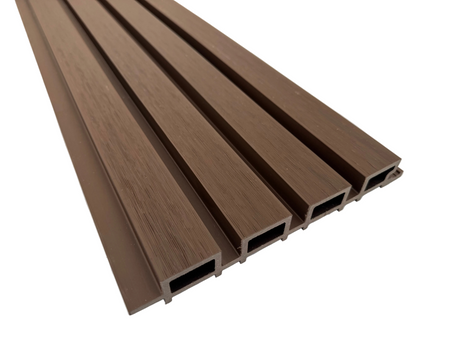 BUY Composite Cladding with Rain Texture, T&G, 219x26 mm(200 mm finish), 3000 mm, Walnut | GREEN FINGER IRELAND