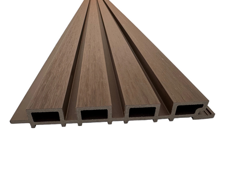 BUY Composite Cladding with Rain Texture, T&G, 219x26 mm(200 mm finish), 3000 mm, Walnut | GREEN FINGER IRELAND