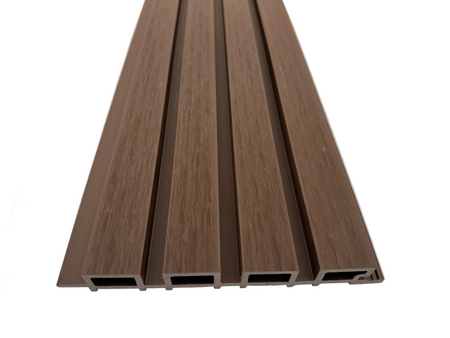 BUY Composite Cladding with Rain Texture, T&G, 219x26 mm(200 mm finish), 3000 mm, Walnut | GREEN FINGER IRELAND