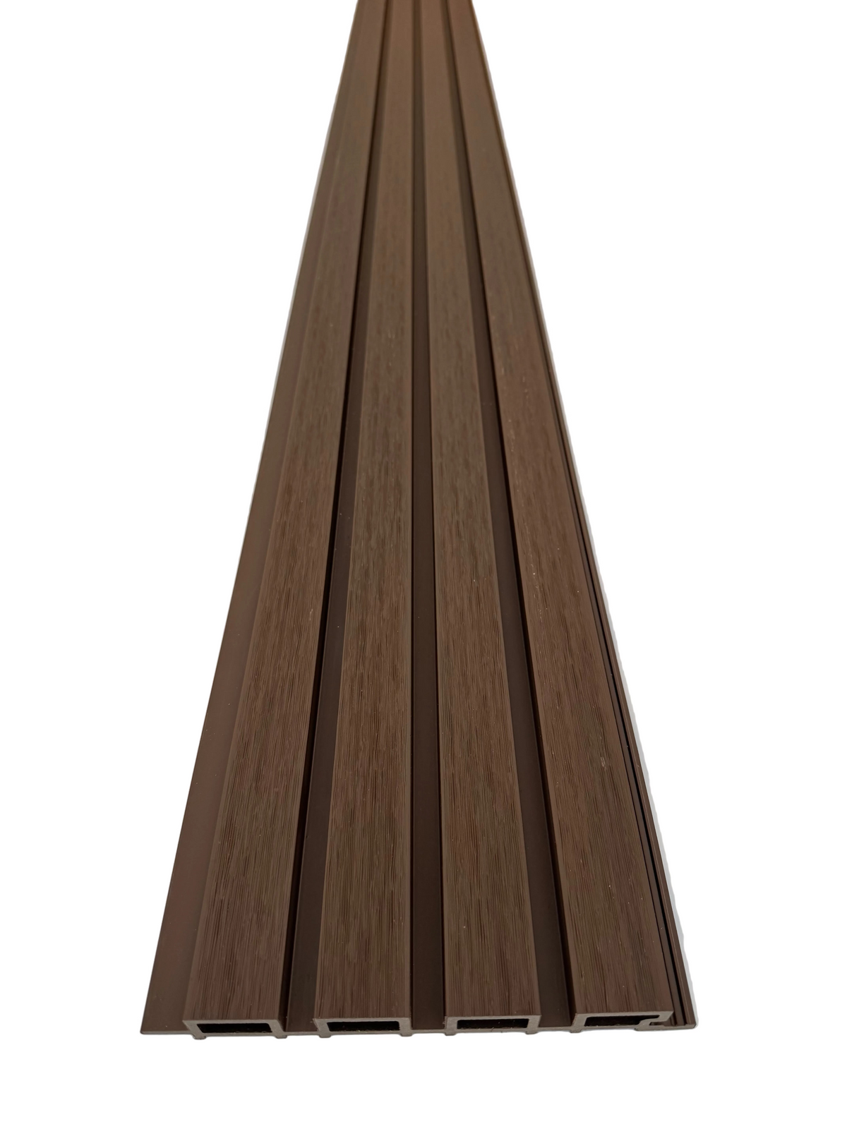 BUY Composite Cladding with Rain Texture, T&G, 219x26 mm(200 mm finish), 3000 mm, Walnut | GREEN FINGER IRELAND