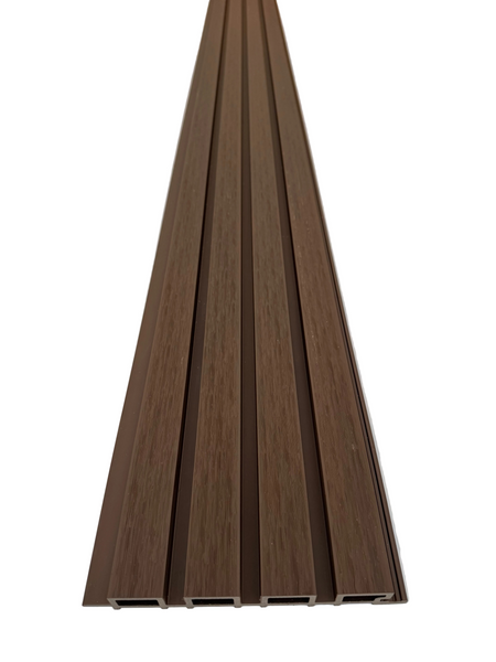 BUY Composite Cladding with Rain Texture, T&G, 219x26 mm(200 mm finish), 3000 mm, Walnut | GREEN FINGER IRELAND