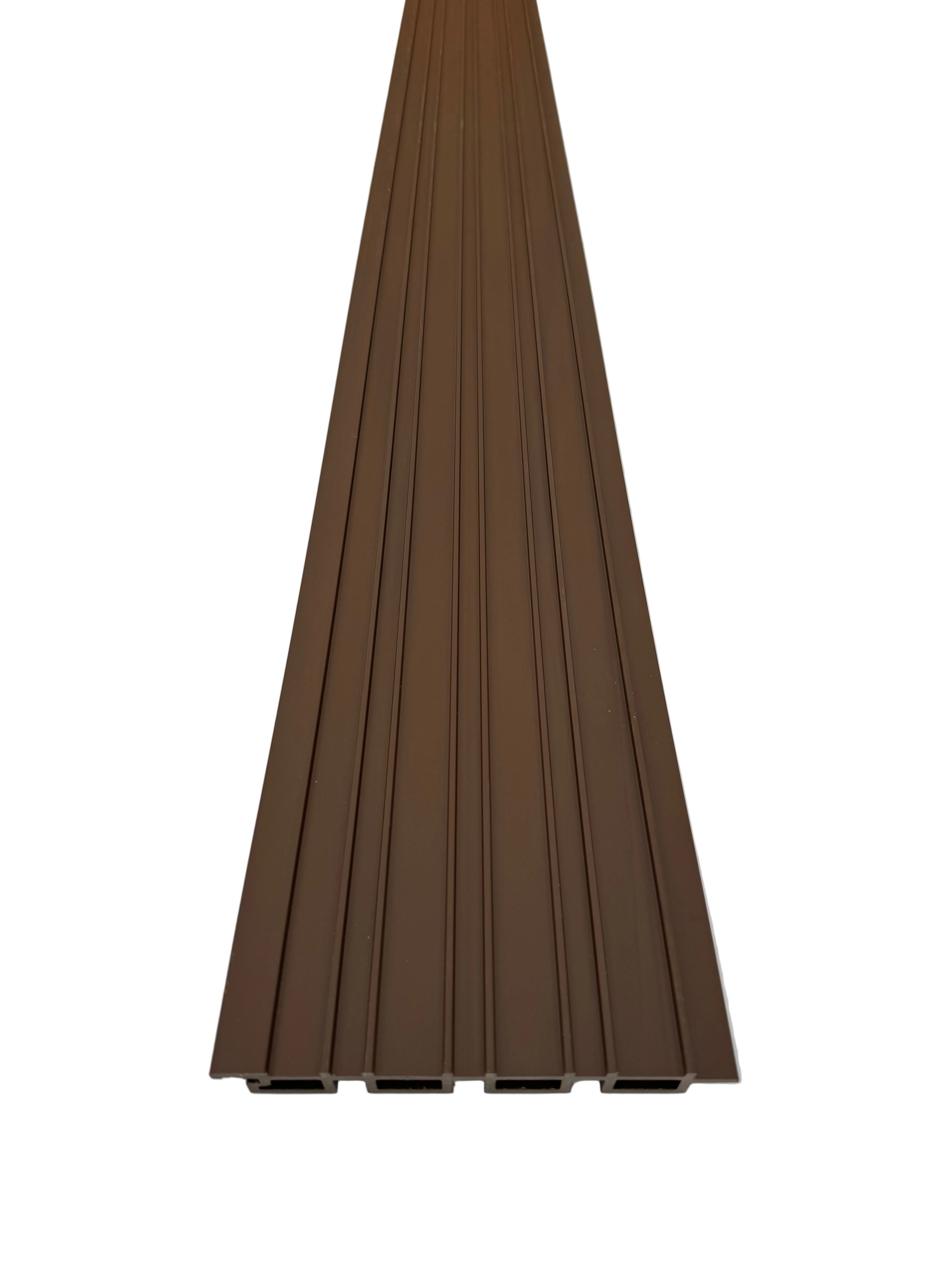 BUY Composite Cladding with Rain Texture, T&G, 219x26 mm(200 mm finish), 3000 mm, Walnut | GREEN FINGER IRELAND