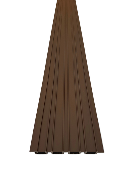 BUY Composite Cladding with Rain Texture, T&G, 219x26 mm(200 mm finish), 3000 mm, Walnut | GREEN FINGER IRELAND