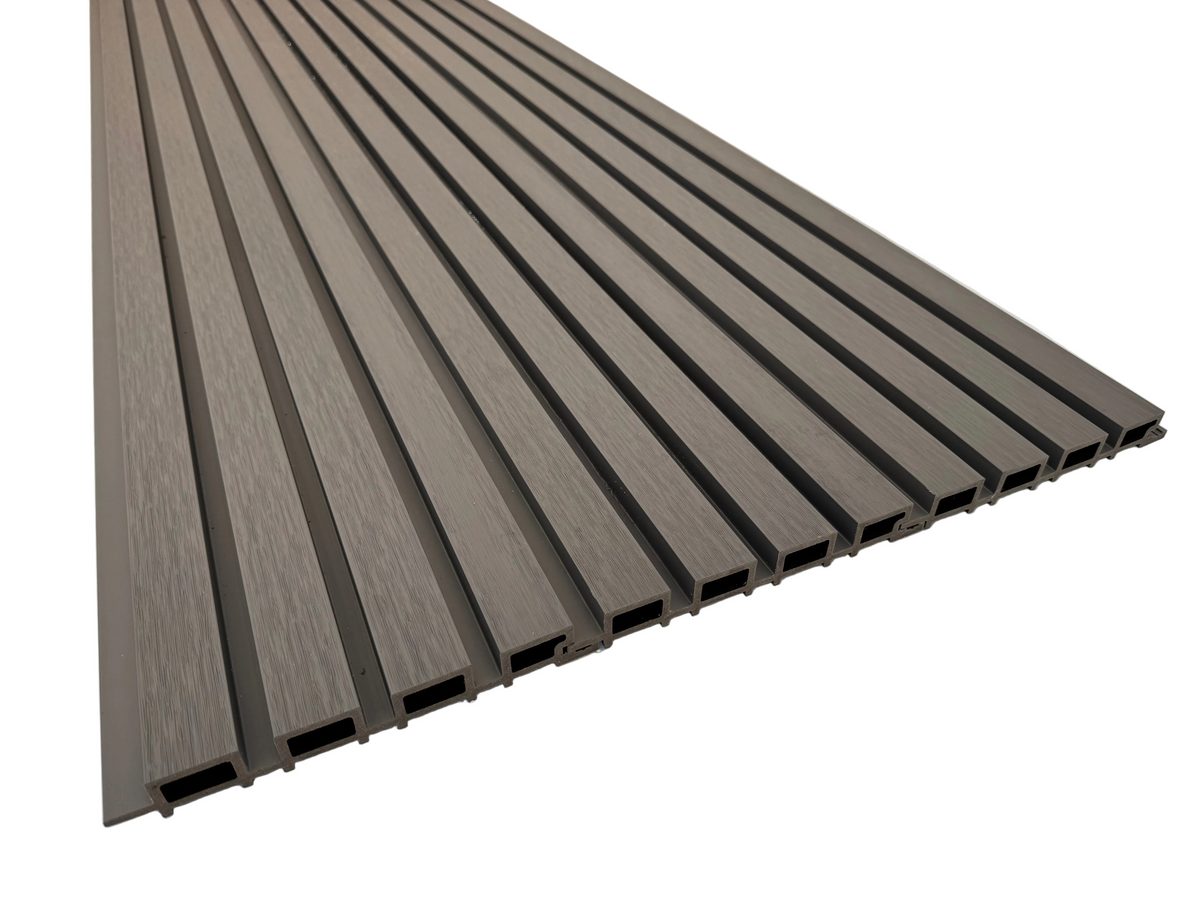 BUY Composite Cladding with Rain Texture, T&G, 219x26 mm(200 mm finish), 3000 mm, Light Grey | GREEN FINGER IRELAND