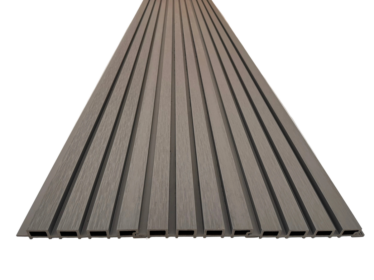 BUY Composite Cladding with Rain Texture, T&G, 219x26 mm(200 mm finish), 3000 mm, Light Grey | GREEN FINGER IRELAND