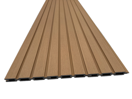 BUY Composite Fence Board with Rain Texture, Beige, 163x20 mm(155 mm finish), Double-Sided | GREEN FINGER IRELAND