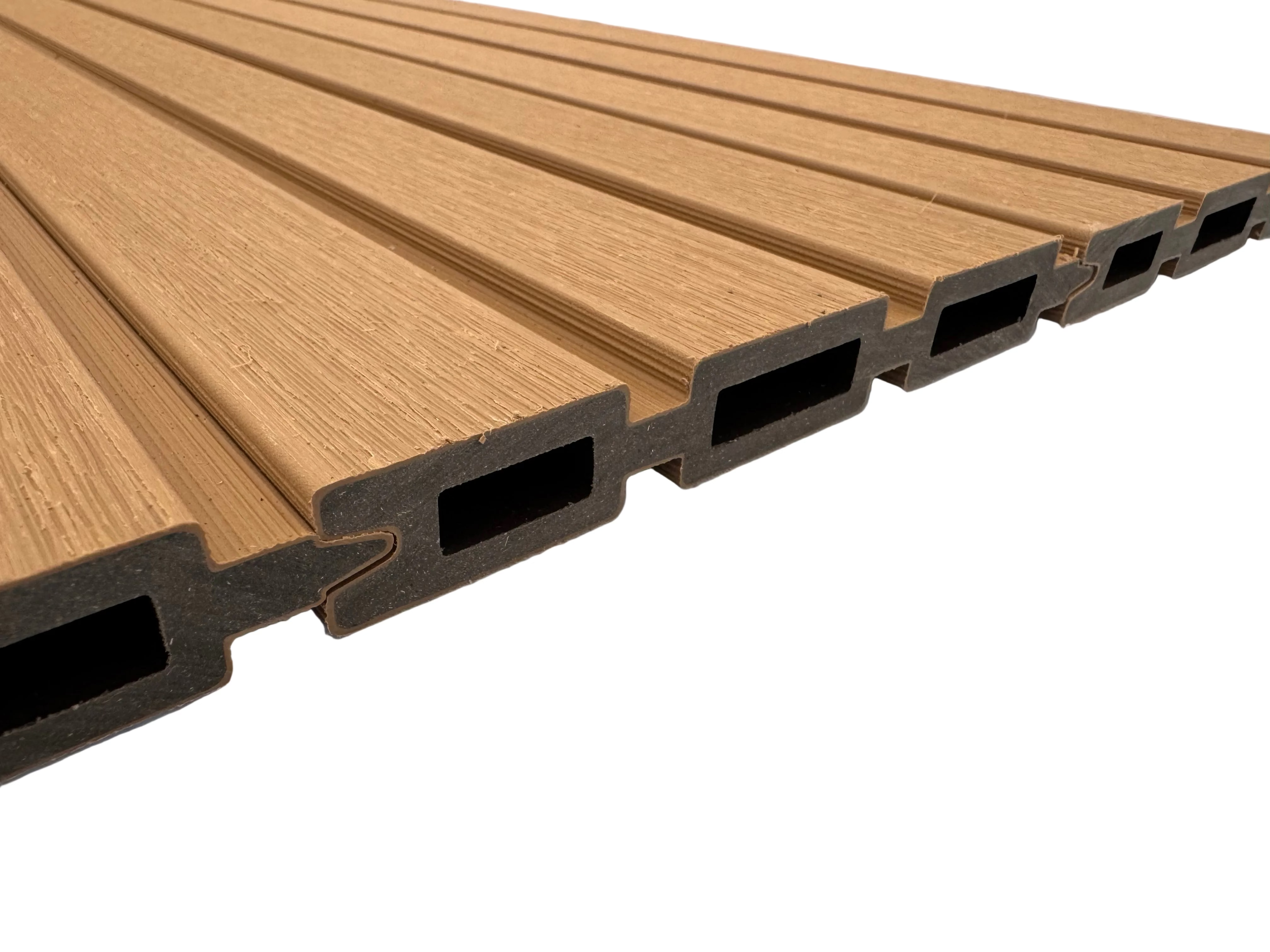 BUY Composite Fence Board with Rain Texture, Beige, 163x20 mm(155 mm finish), Double-Sided | GREEN FINGER IRELAND