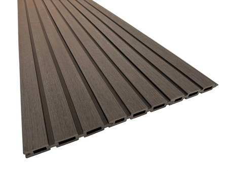 BUY Composite Fence Board with Rain Texture, Black, 163x20 mm(155 mm finish), Double-Sided | GREEN FINGER IRELAND