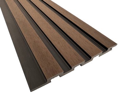 BUY Composite Cladding with Rain Texture, T&G, 176x13 mm(165 mm finish), 3000 mm, Walnut | GREEN FINGER IRELAND
