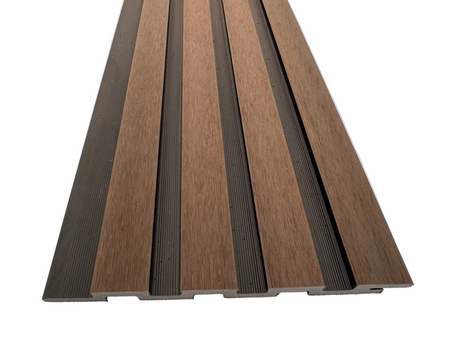 BUY Composite Cladding with Rain Texture, T&G, 176x13 mm(165 mm finish), 3000 mm, Walnut | GREEN FINGER IRELAND