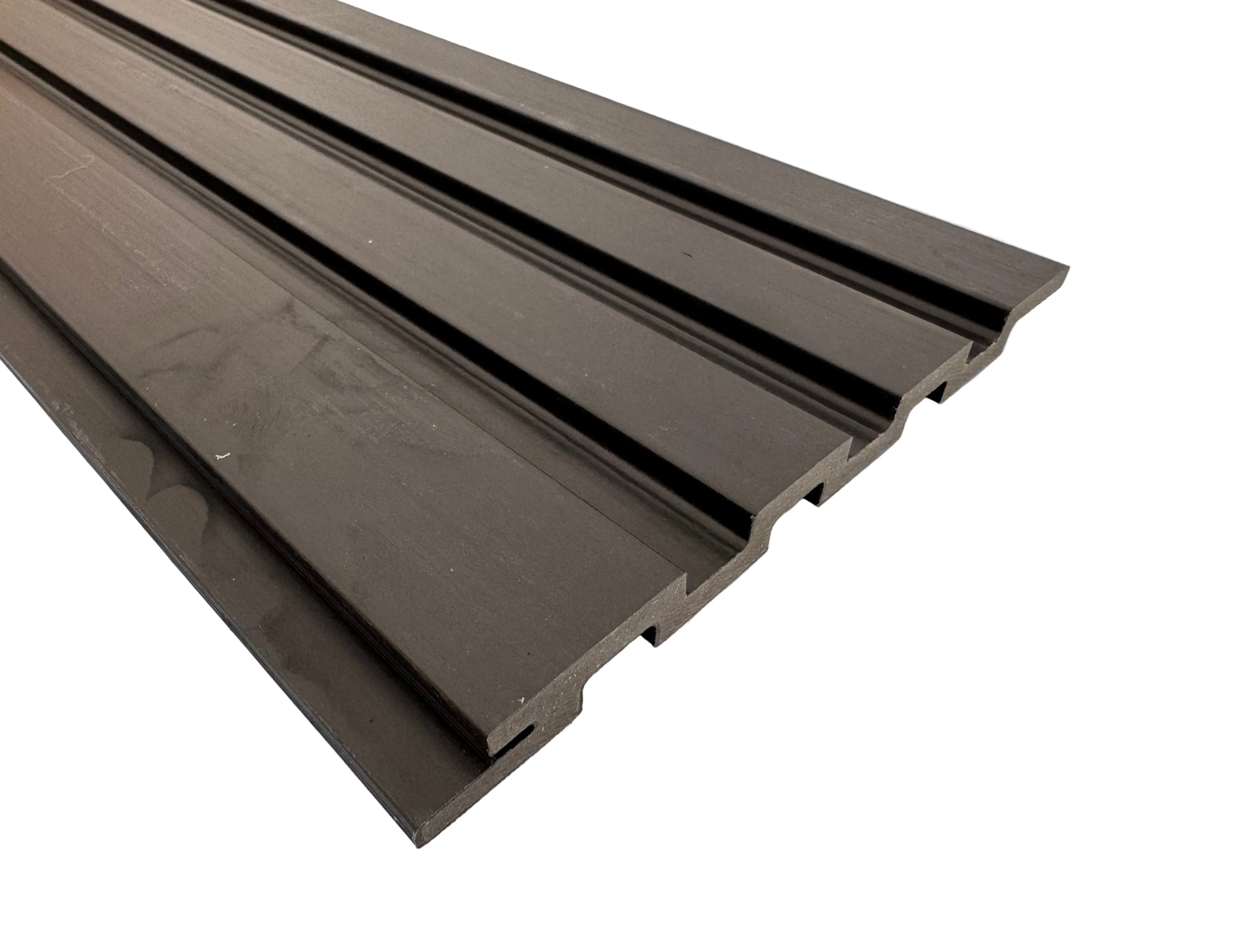 BUY Composite Cladding with Rain Texture, T&G, 176x13 mm(165 mm finish), 3000 mm, Walnut | GREEN FINGER IRELAND