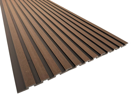 BUY Composite Cladding with Rain Texture, T&G, 176x13 mm(165 mm finish), 3000 mm, Walnut | GREEN FINGER IRELAND