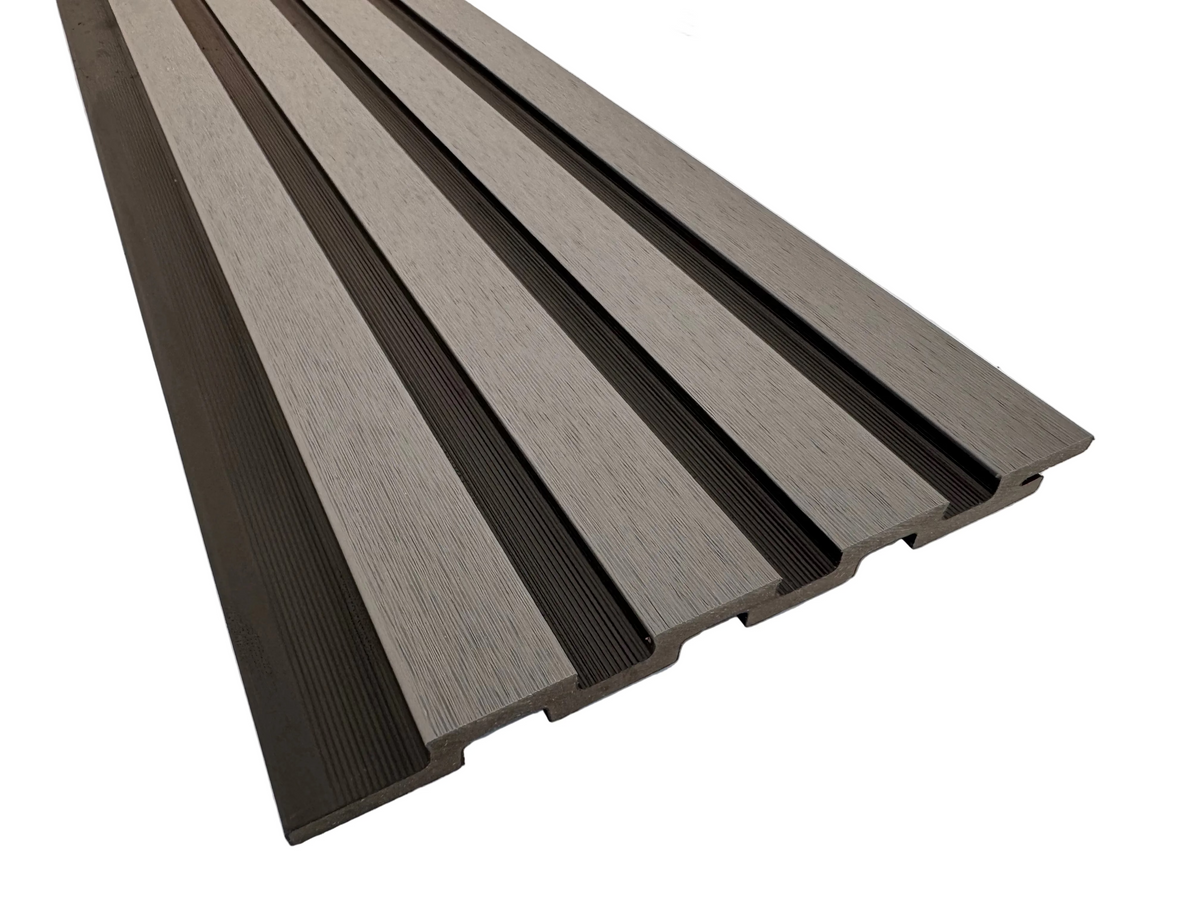 BUY Composite Cladding with Rain Texture, T&G, 176x13 mm(165 mm finish), 3000 mm, Light Grey | GREEN FINGER IRELAND