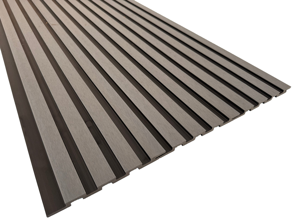 BUY Composite Cladding with Rain Texture, T&G, 176x13 mm(165 mm finish), 3000 mm, Light Grey | GREEN FINGER IRELAND